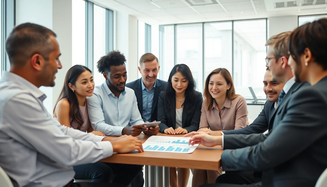 Reunião de negócios